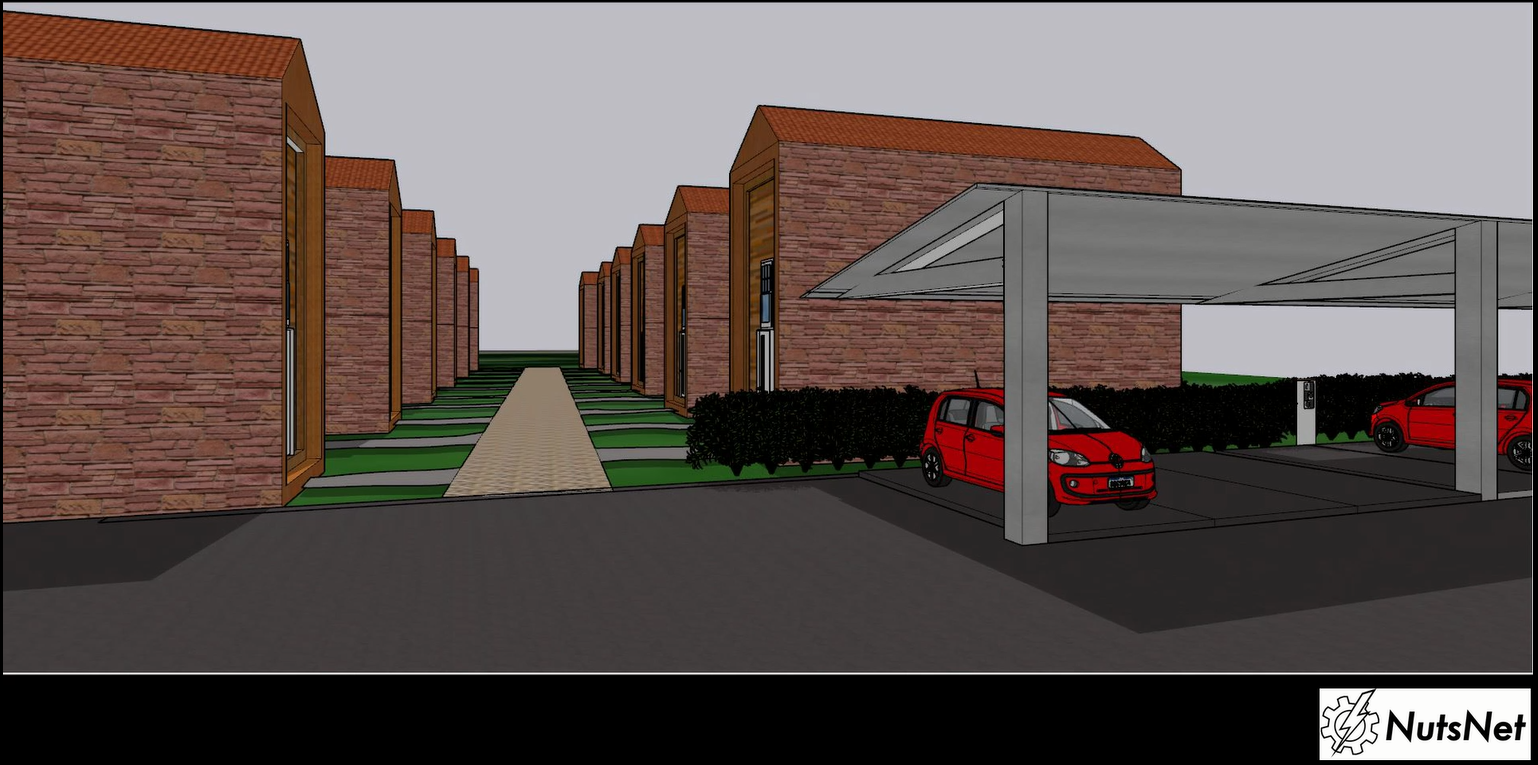 Ingang NutsHuisje Village